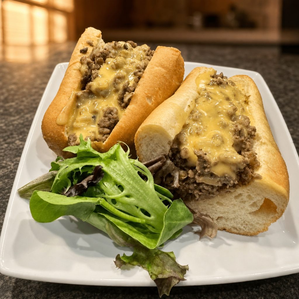 Impossible Cheezesteak.