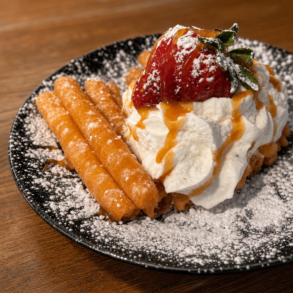 Funnel Cake Fries.