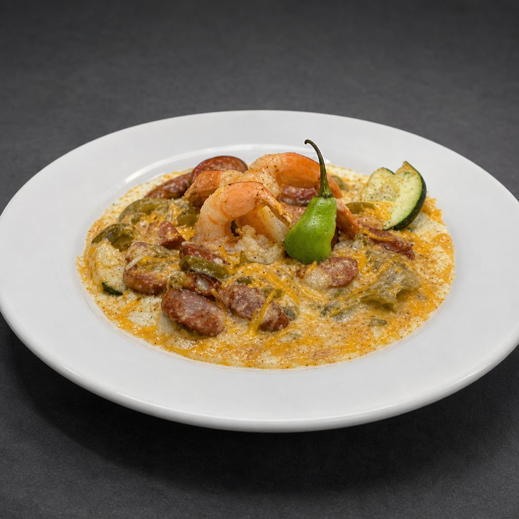 Mardi Gras Grits.