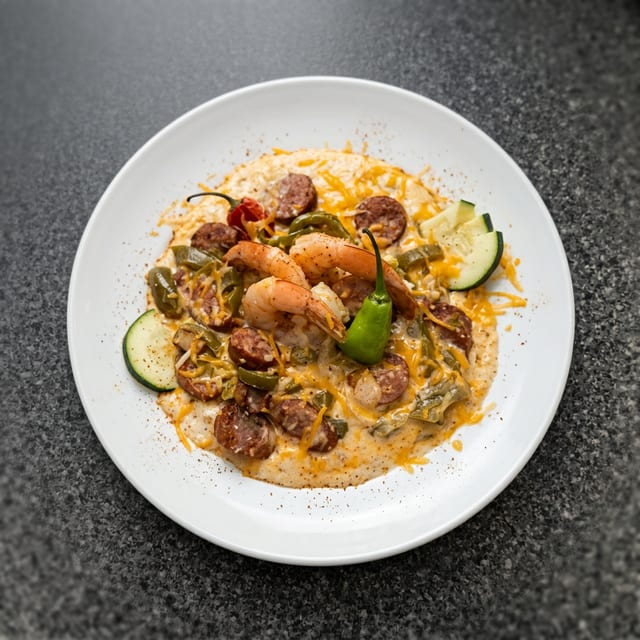 Mardi Gras Grits.